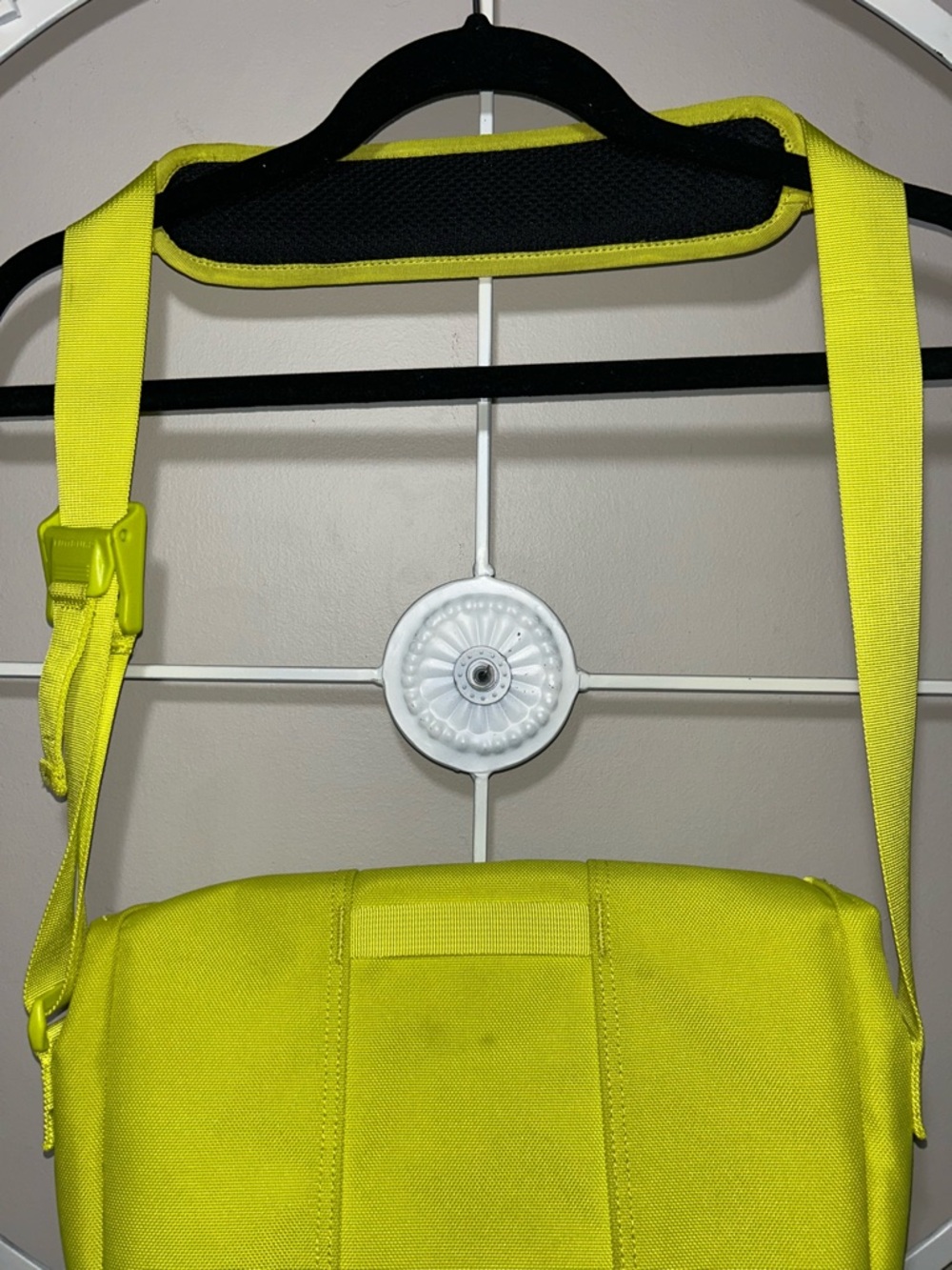 Timbuk2 High-Visibility Yellow Messenger Bag -Unicolor Line in Sulphur Colorway - Picture 6 of 12